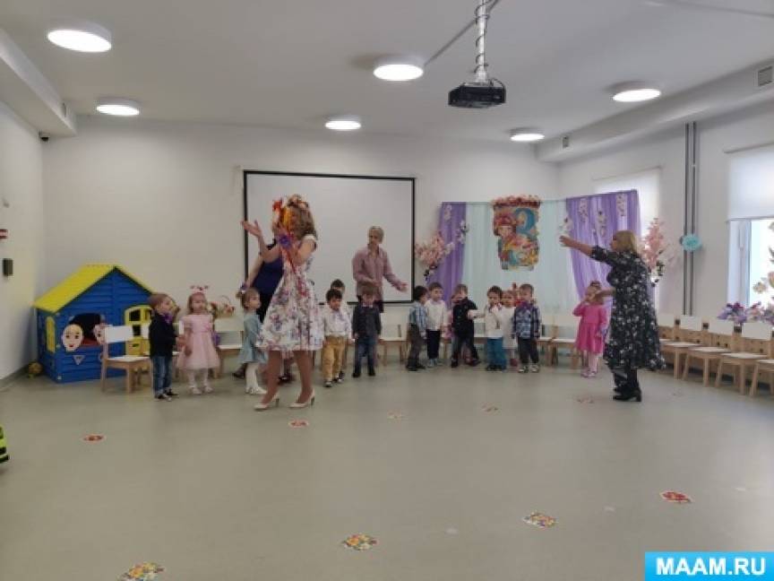 цель праздника 8 марта в яслях