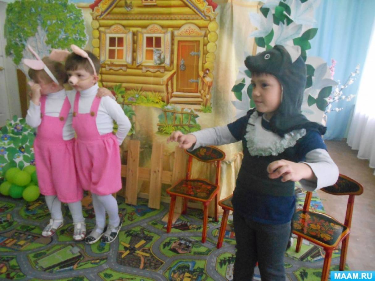 Инсценировка сказки в детском саду подготовительная