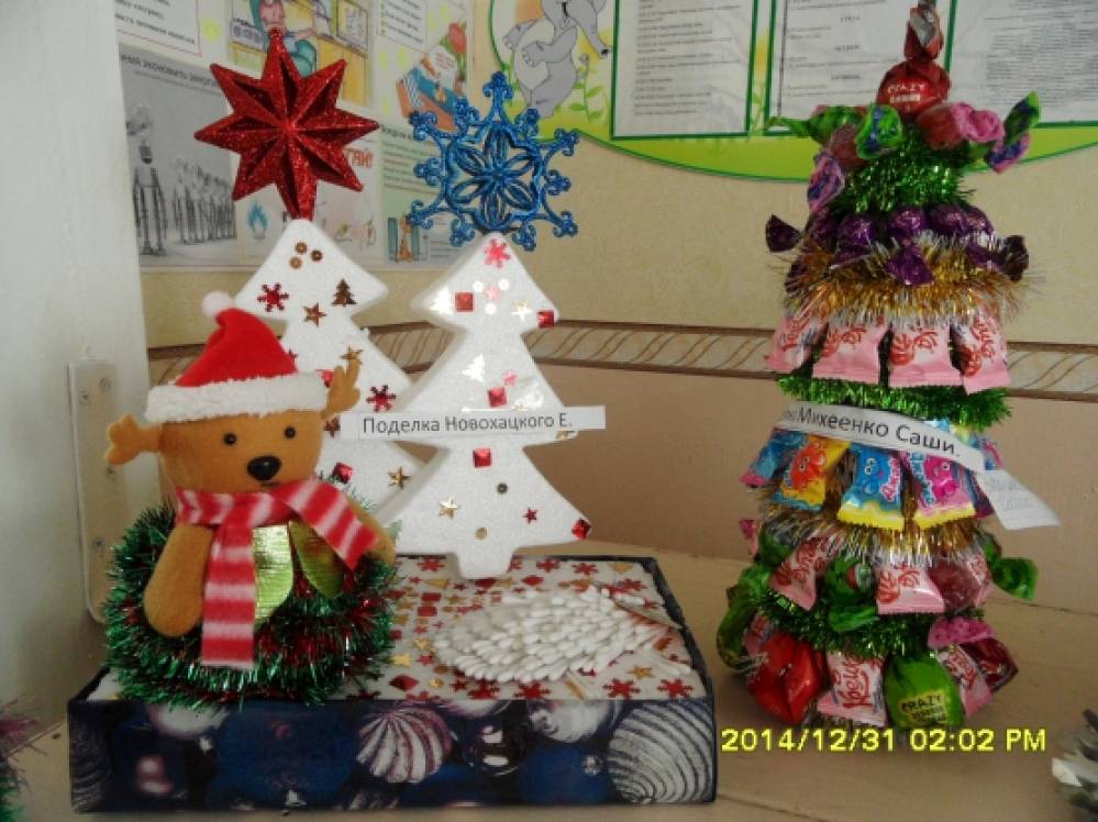 «Зимняя сказка» (выставка новогодних поделок) Фото «Зимняя сказка» (выставка новогодних поделок)