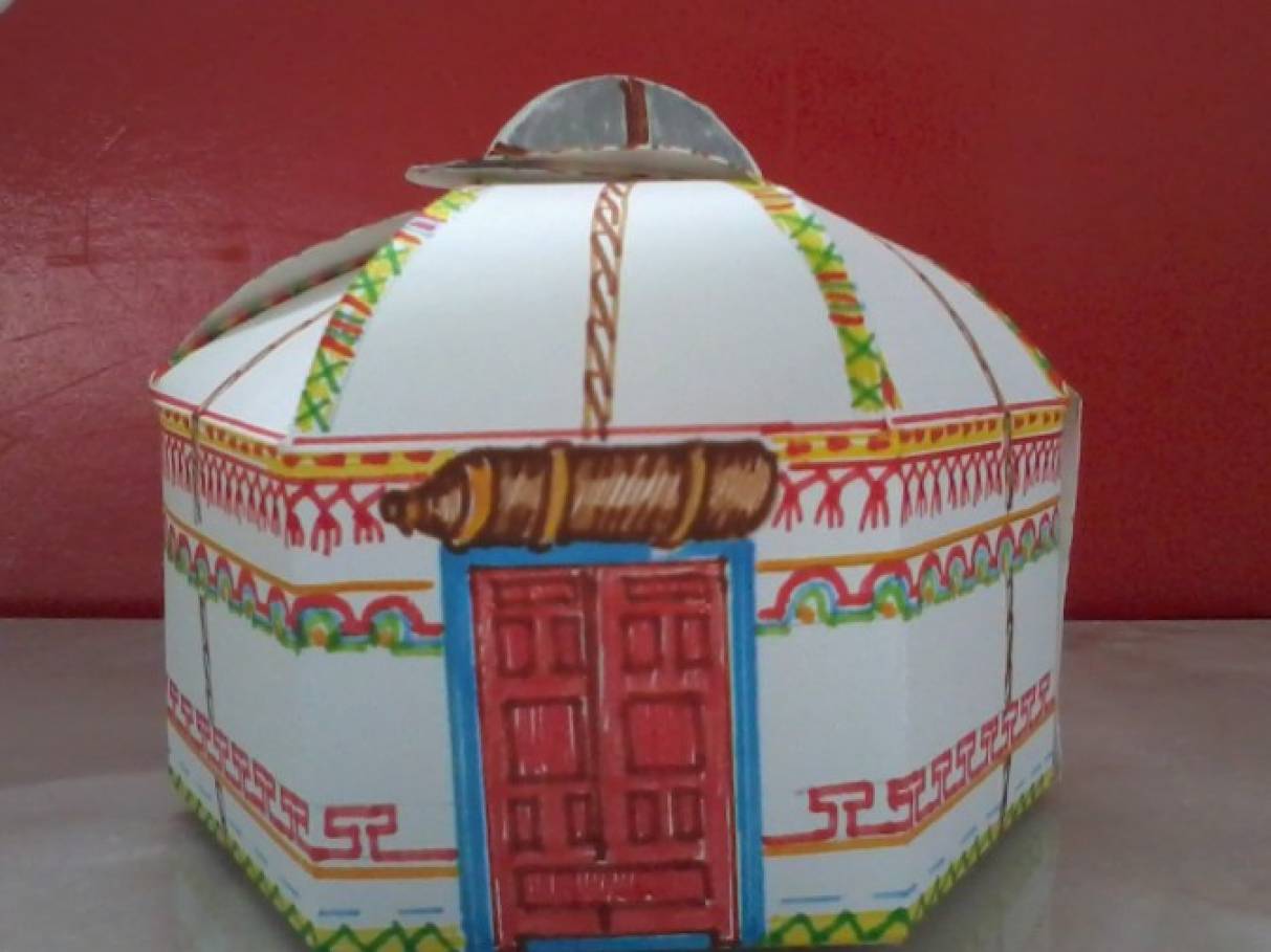 Юрта из фанеры