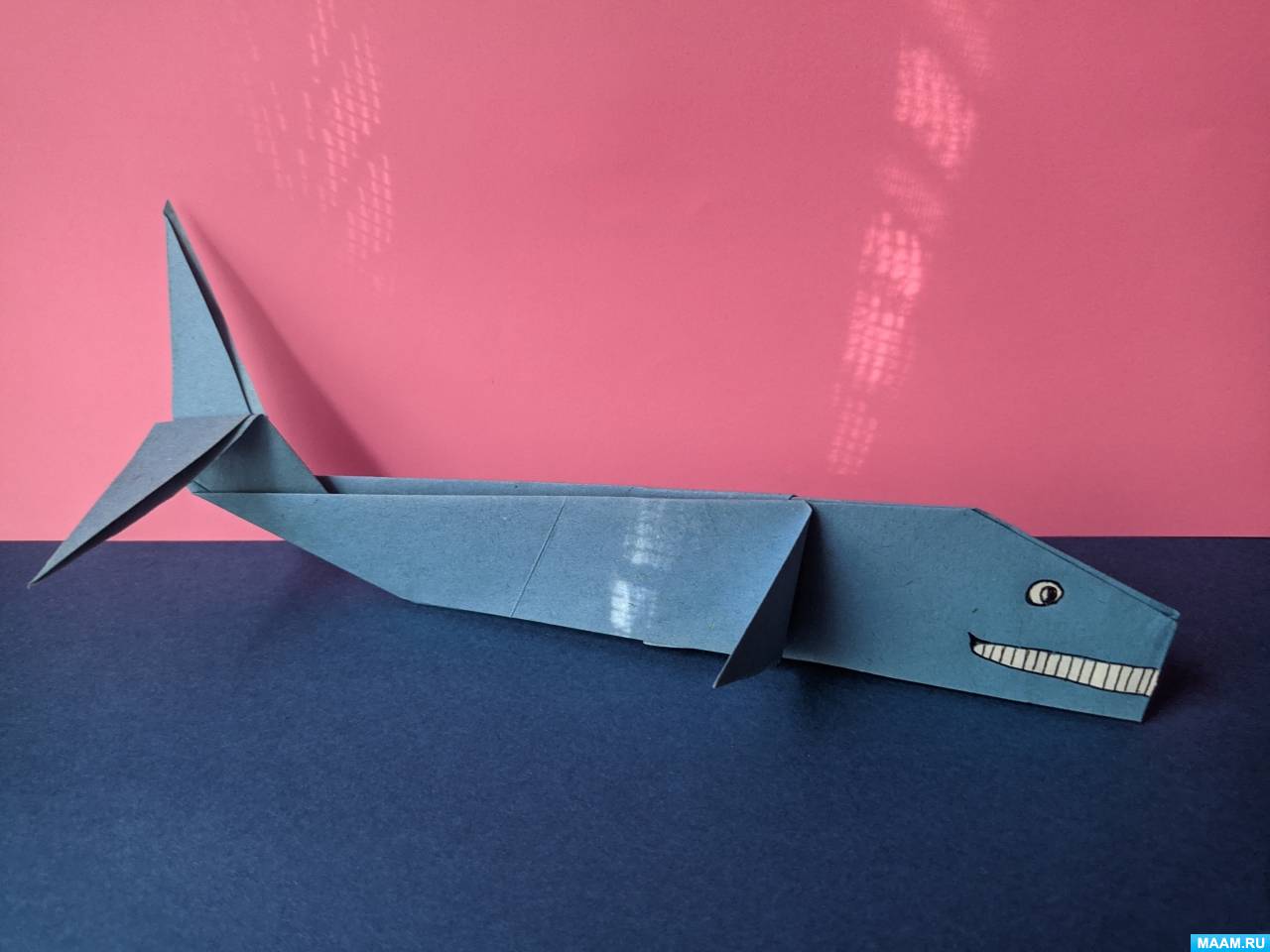 Мастер-класс по оригами «Кашалот» ко Всемирному Дню китов и дельфинов