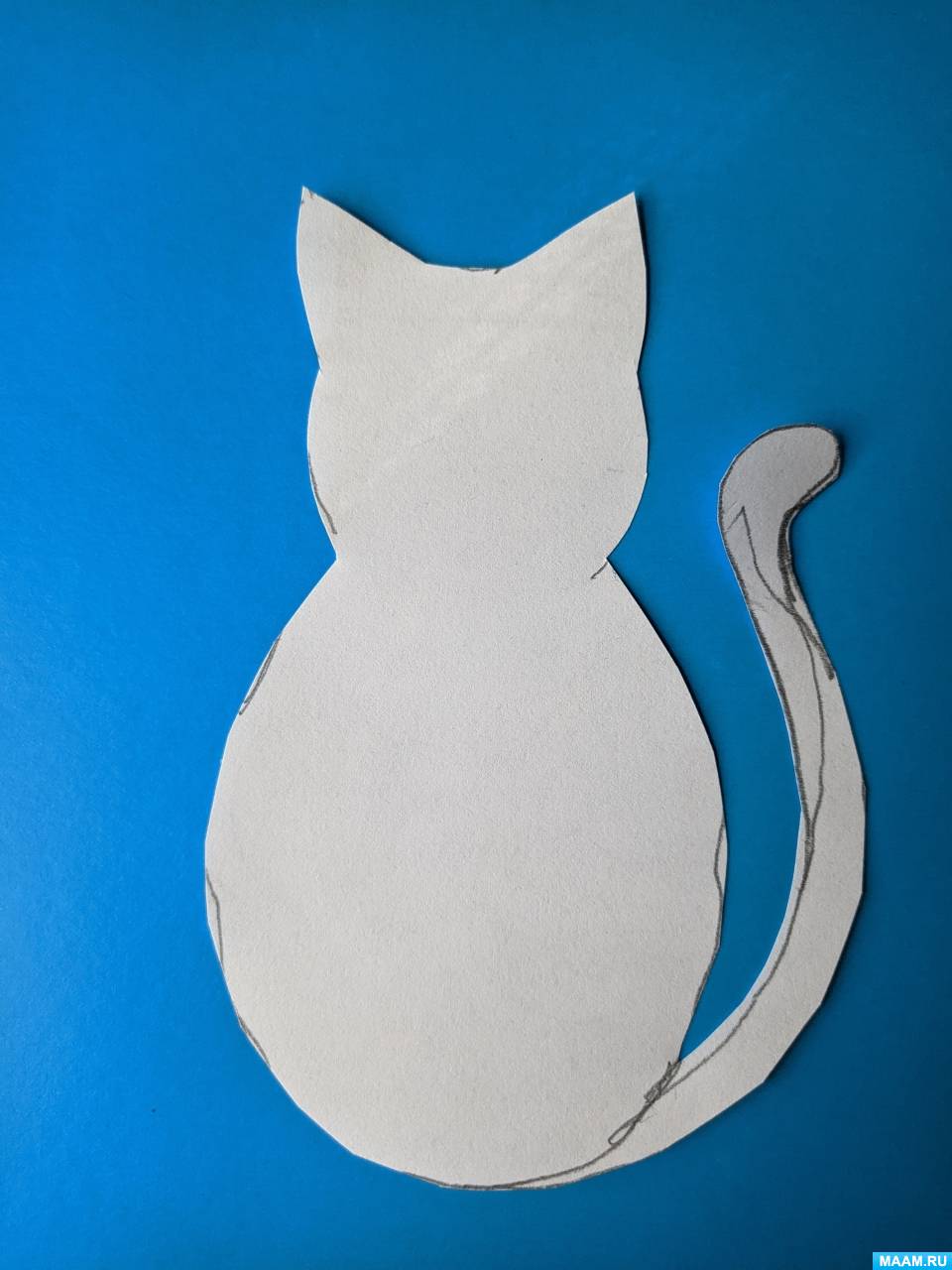 Картинка из фольги: Кот
