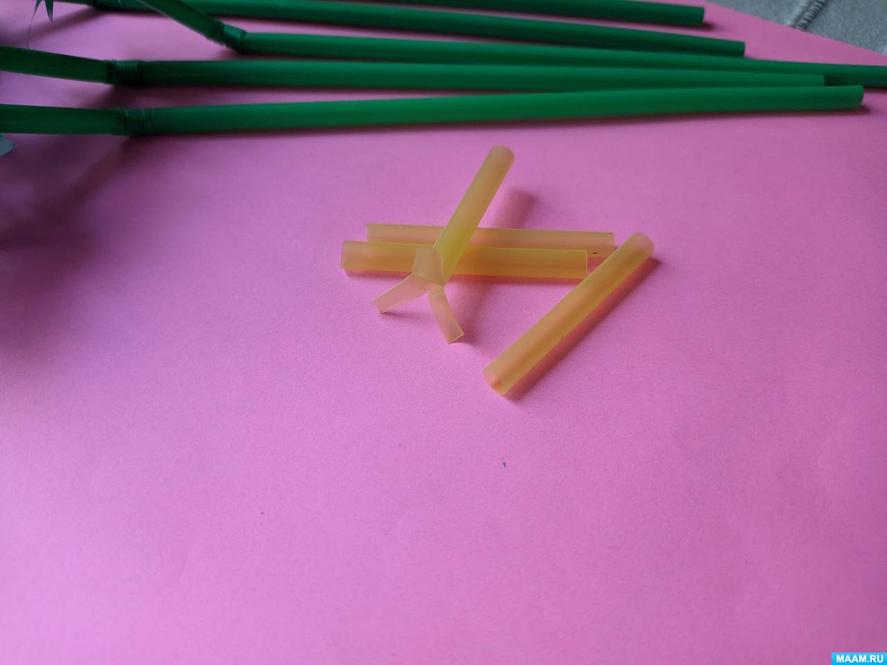Поделки из трубочек