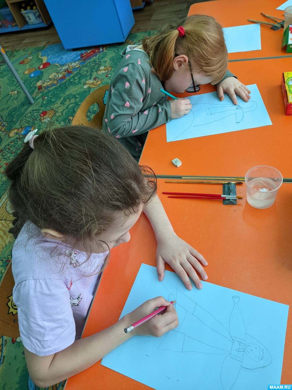 Детский мастер-класс по рисованию «Масленица» (14 фото). Воспитателям ...