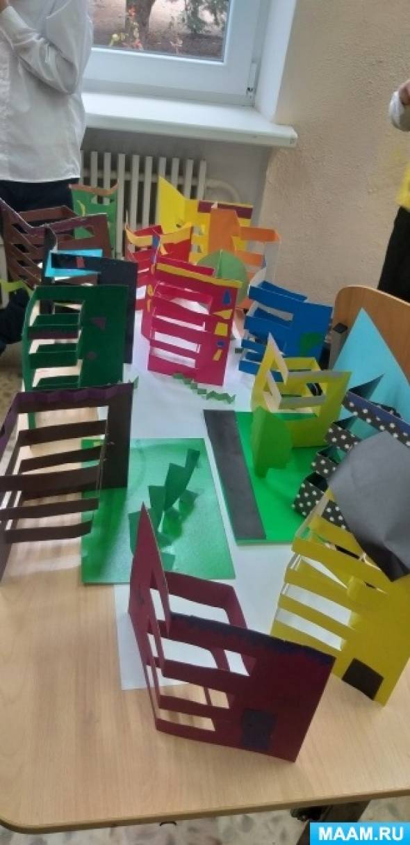 Проект «Создадим свой город» (конструирование). Урок технологии во 2 ...