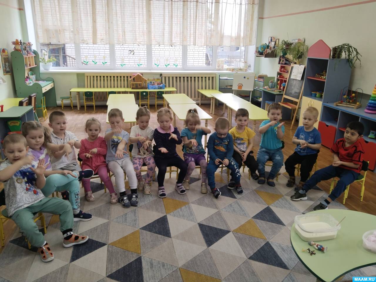 «Признаки весны». Фотоотчёт о беседе во второй младшей группе