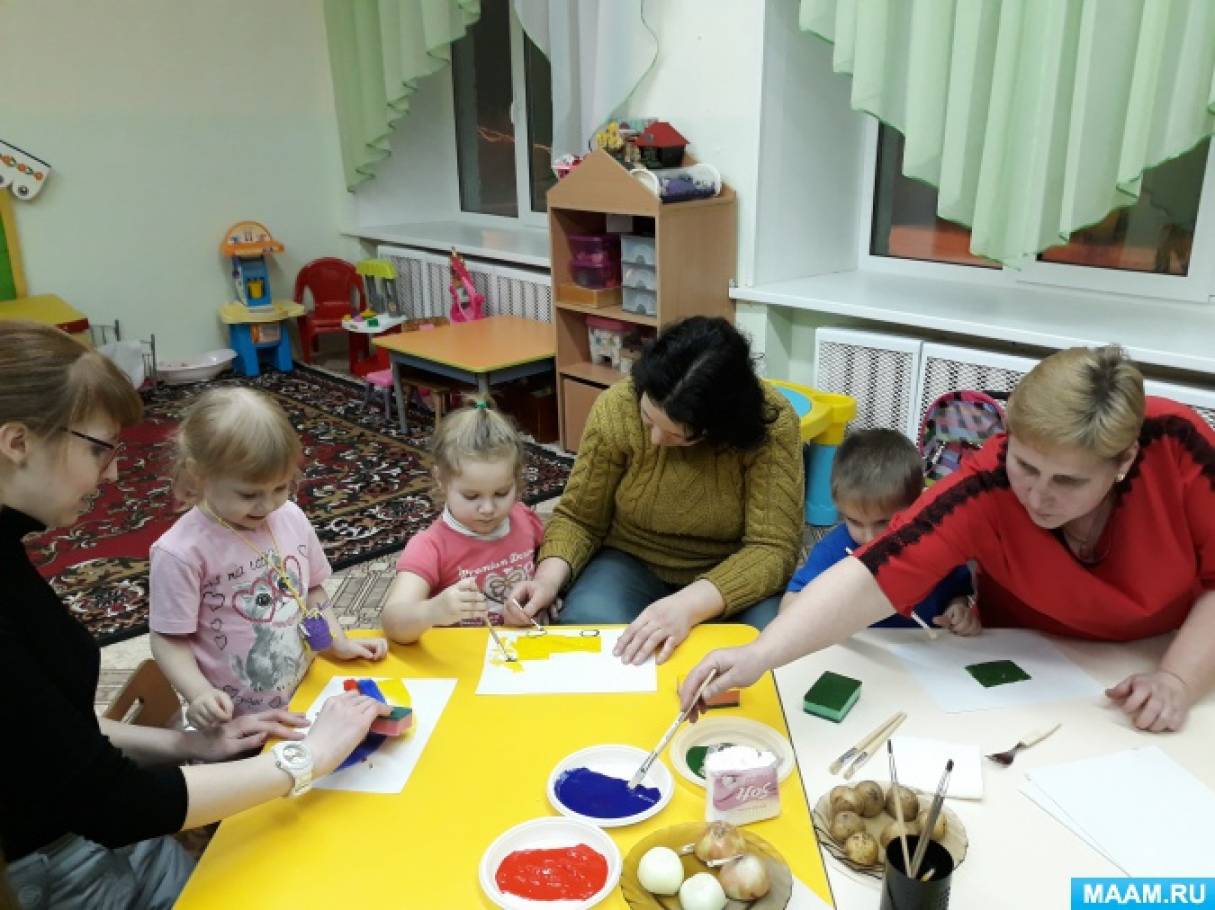 Мастер класс для родителей в детском саду в младшей группе