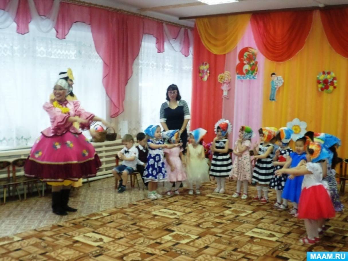 отчет о празднике 8 марта в доу