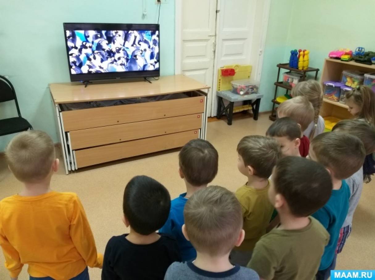Фотоотчёт о проведении тематического дня «День осведомлённости о пингвинах»