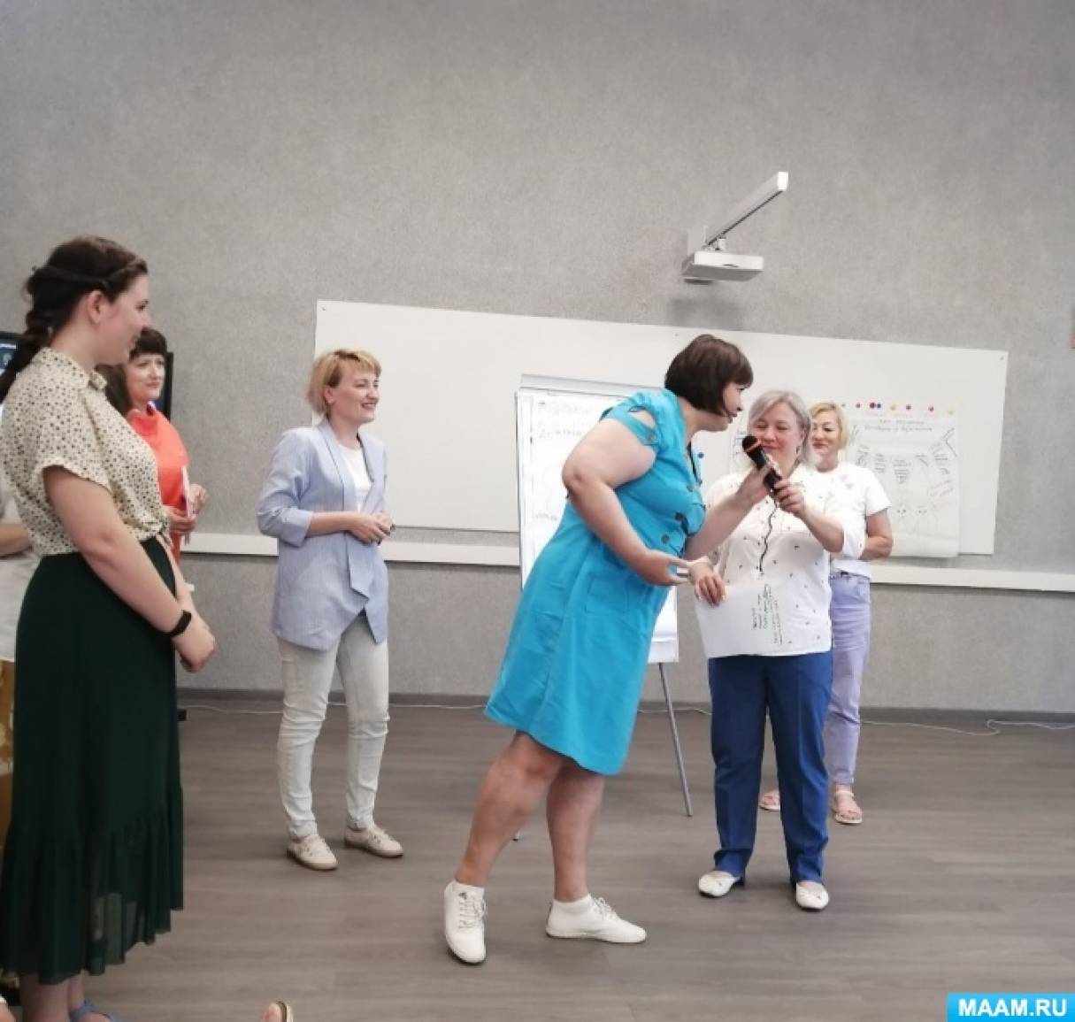 Фото №4 Разные форматы участия позволили работникам дошкольного образования включиться в занятия Летней школы как в очном так и в дистанционном режиме