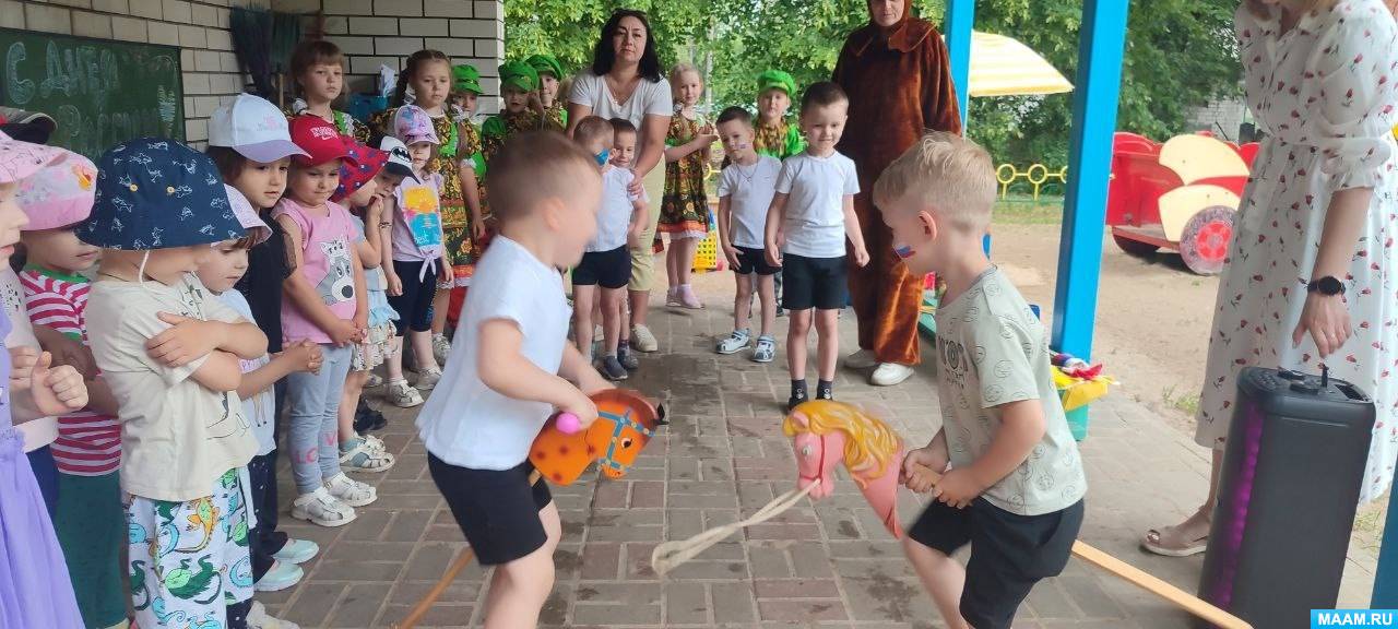Смотреть фотографию №7 Фото №7 А еще один гость Медведь проверил удаль русских богатырей