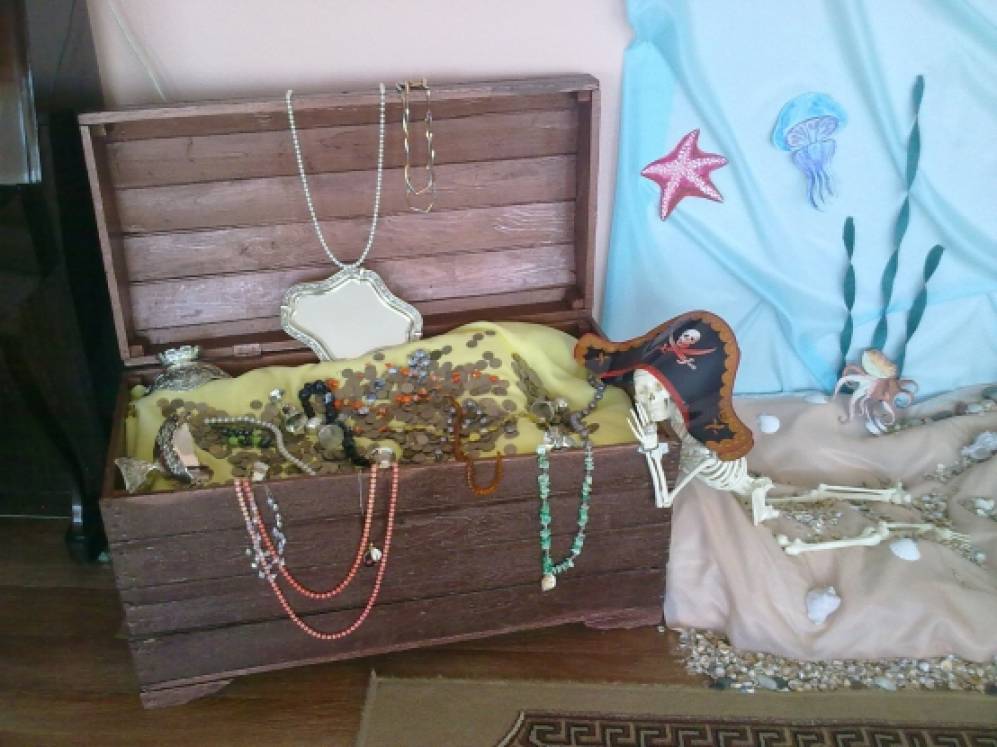«Путешествие за сокровищем Стива». Конспект интегрированной НОД в подготовительной группе Фото «Путешествие за сокровищем Стива». Конспект интегрированной НОД в подготовительной группе