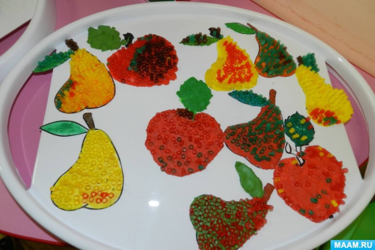 Овощи фрукты подготовительная группа. Пластилинография фрукты подготовительная группа. Рисование фрукты младшая группа. Аппликация фрукты на тарелке. Нетрадиционное рисование овощи.