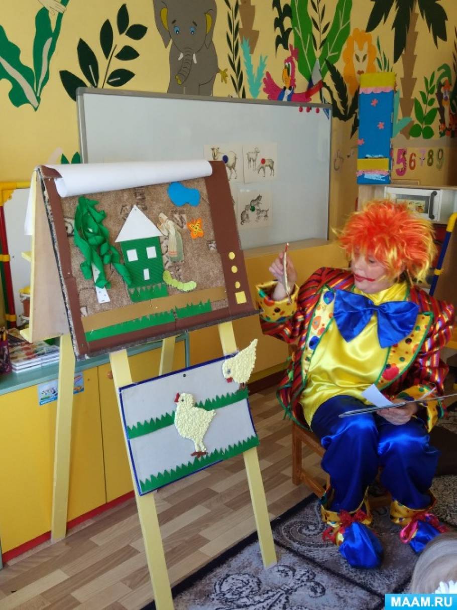 «Клоун Тепа в гостях у ребят». НОД в рамках городского семинара «Уголки развития в ДОУ» Фото «Клоун Тепа в гостях у ребят». НОД в рамках городского семинара «Уголки развития в ДОУ»