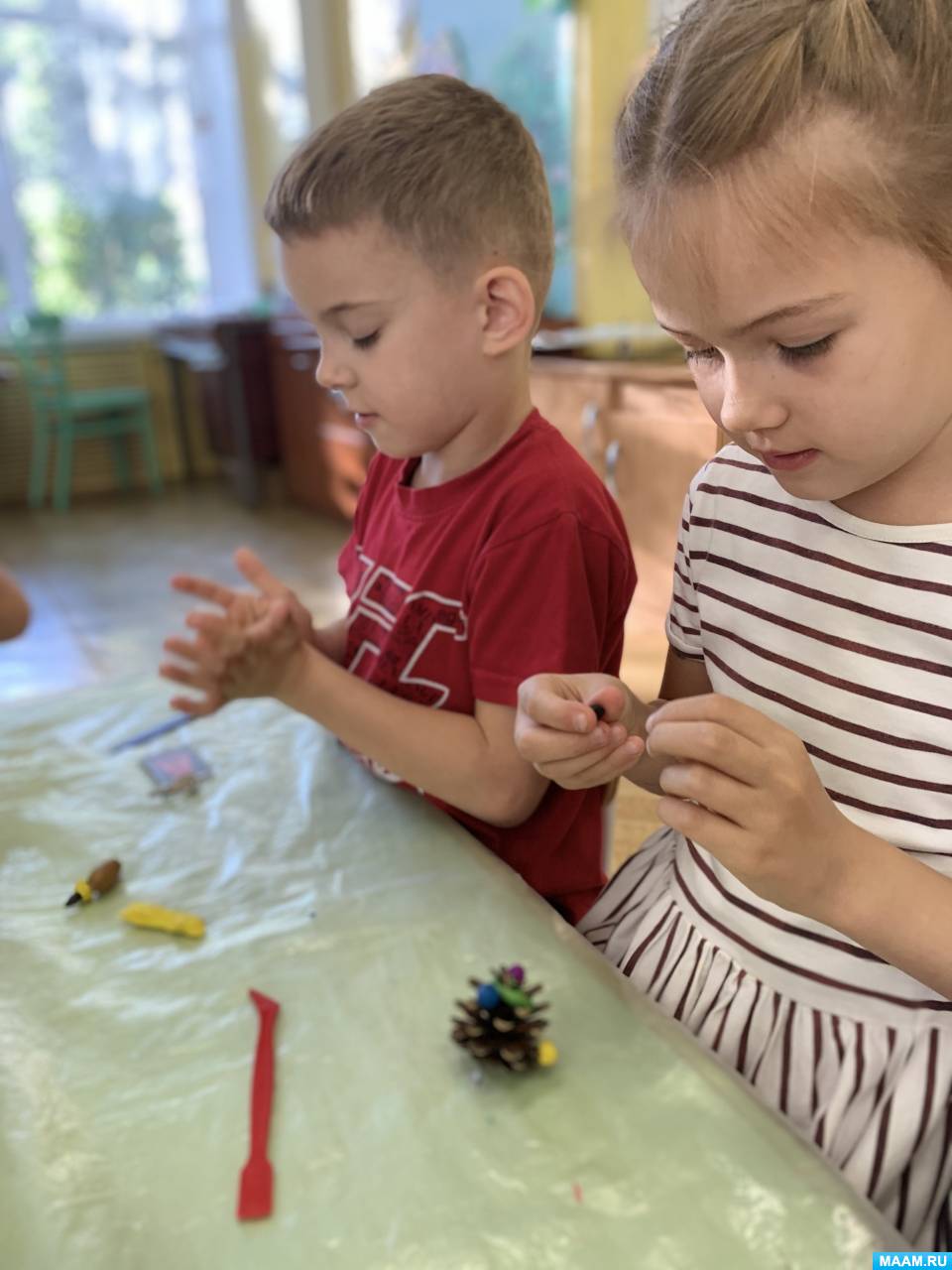 Польза ручного труда из природного материала для детей