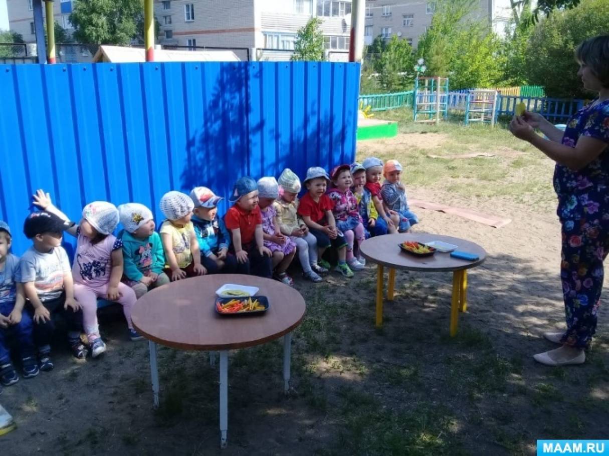 Физкультурный досуг «Солнце яркое-лето красное» с детьми раннего возраста