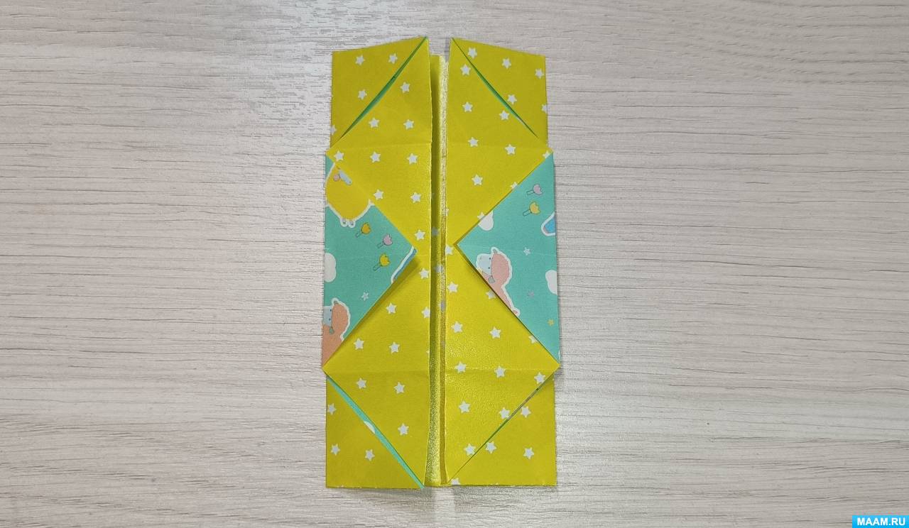 Оригами коробка из бумаги оригами в детском саду