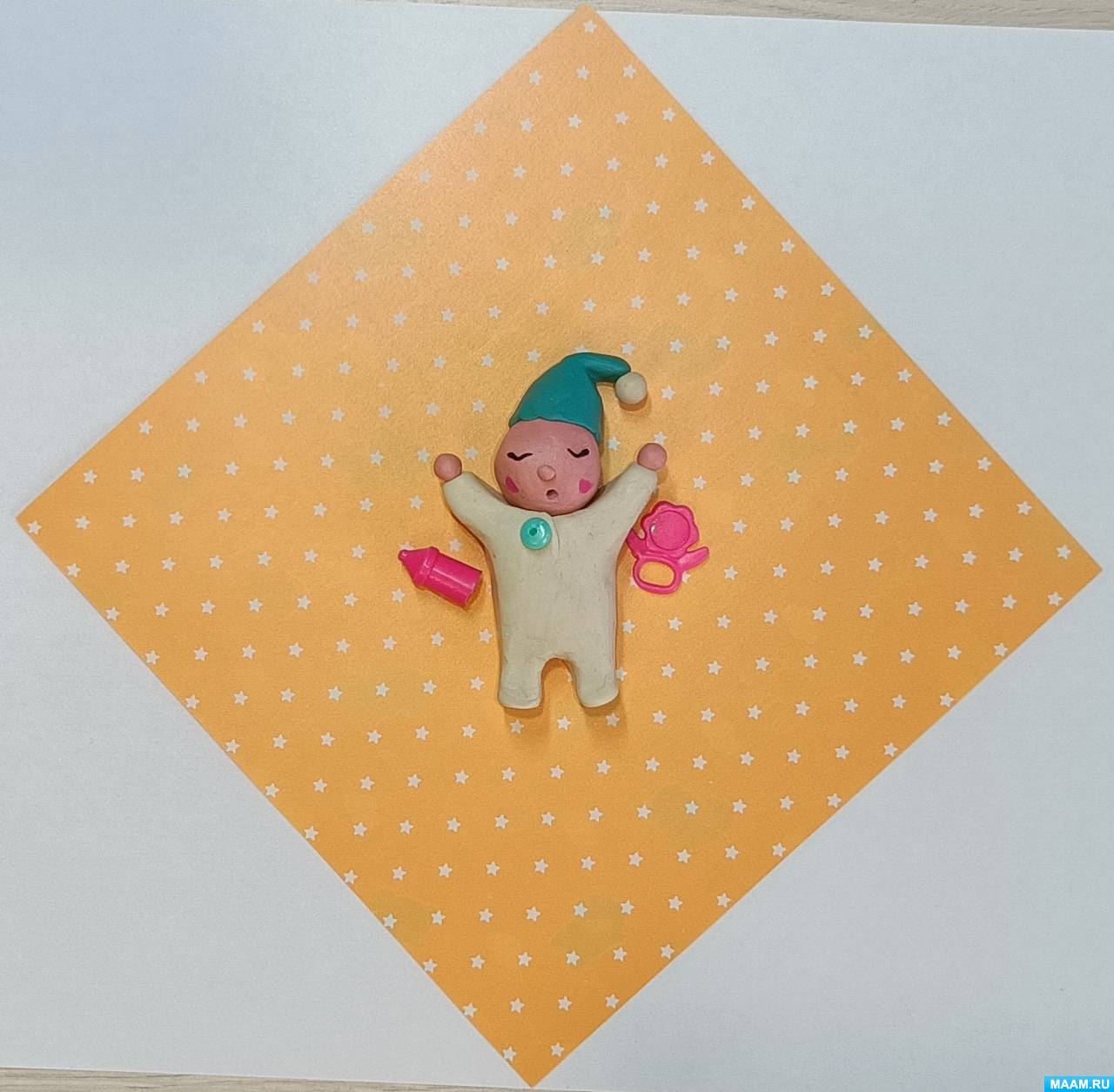 Мастер-класс по лепке из цветного пластилина «Малыш» ко Дню ребёнка в Российской Федерации