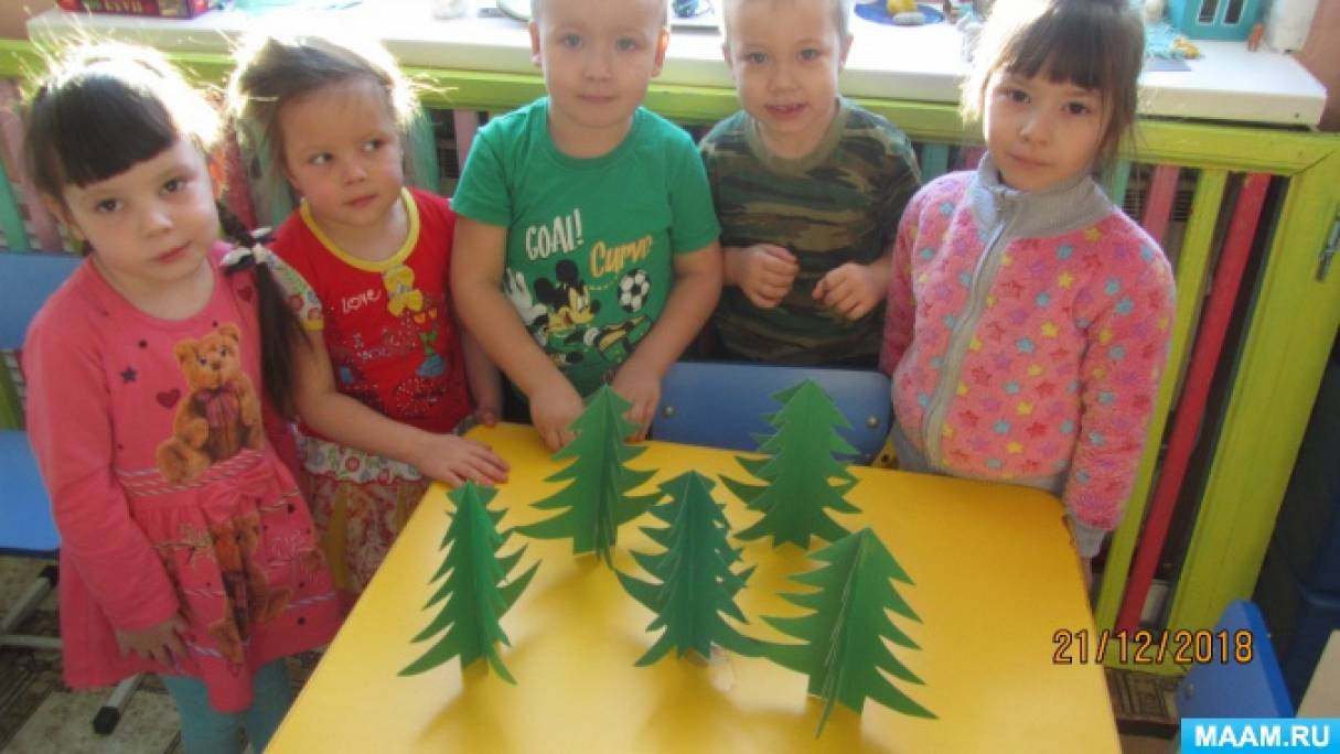 Смотреть фотографию №2 Фото №2 Публикация Ёлочки красавицы Конструирование из бумаги размещена в разделах Бумага
