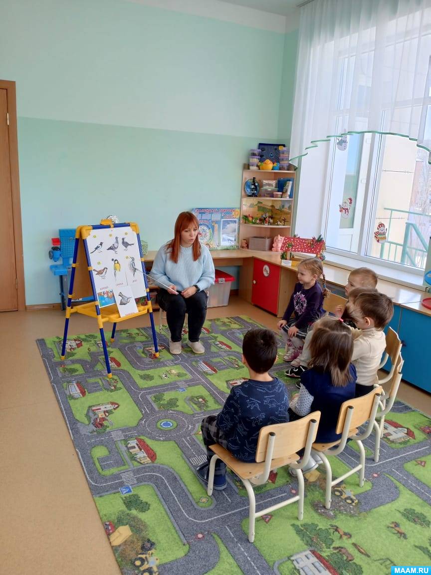 Зимние виды спорта занятие в детском саду