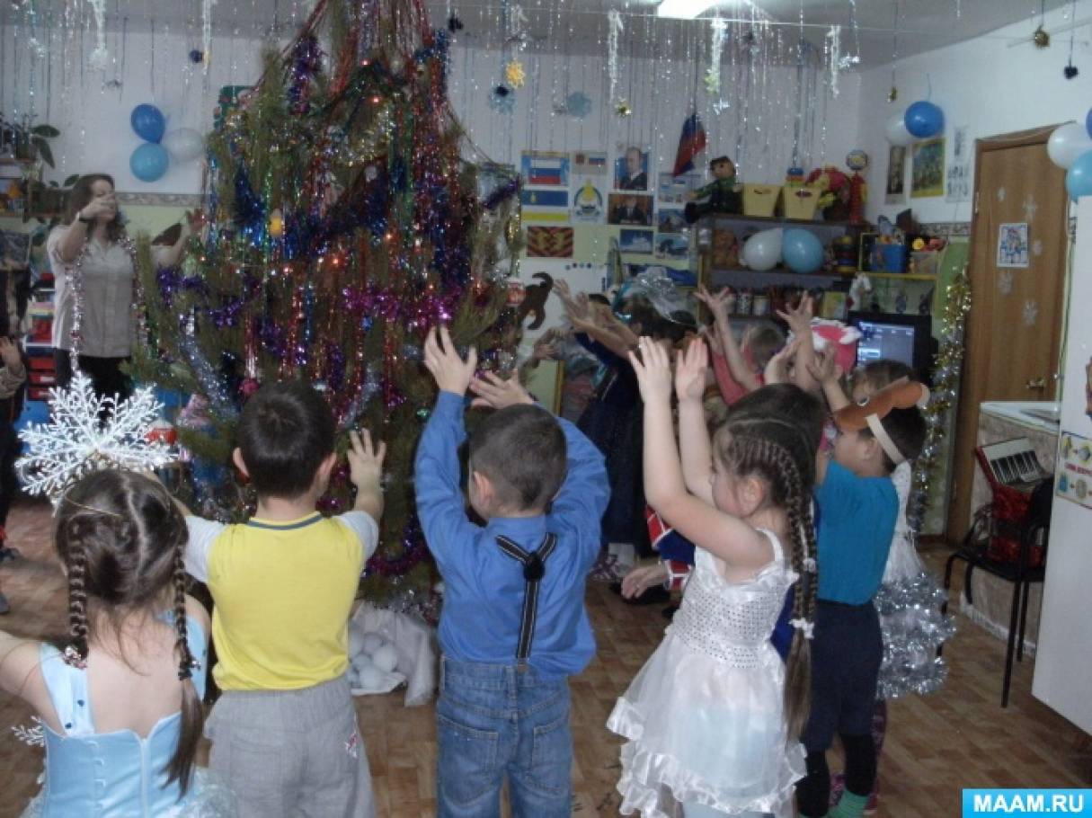 Смотреть фотографию №6 Фото №6 Танец Пришли на праздник звери к нам Средняя группа Солнышко