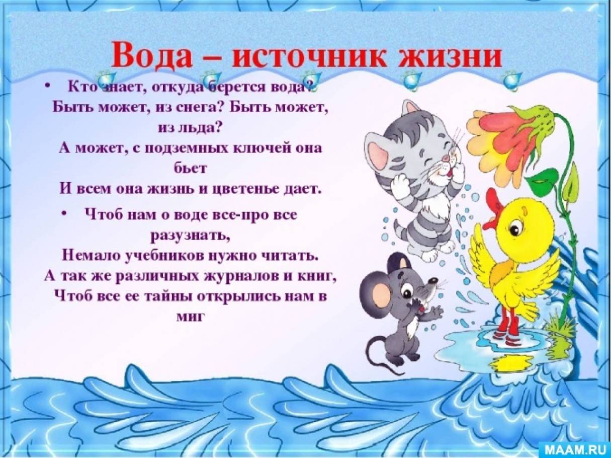 Картинки по теме вода для дошкольников