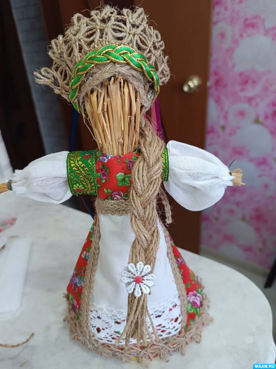 Мастер-класс изготовления куклы «Масленица» из соломы (11 фото ...