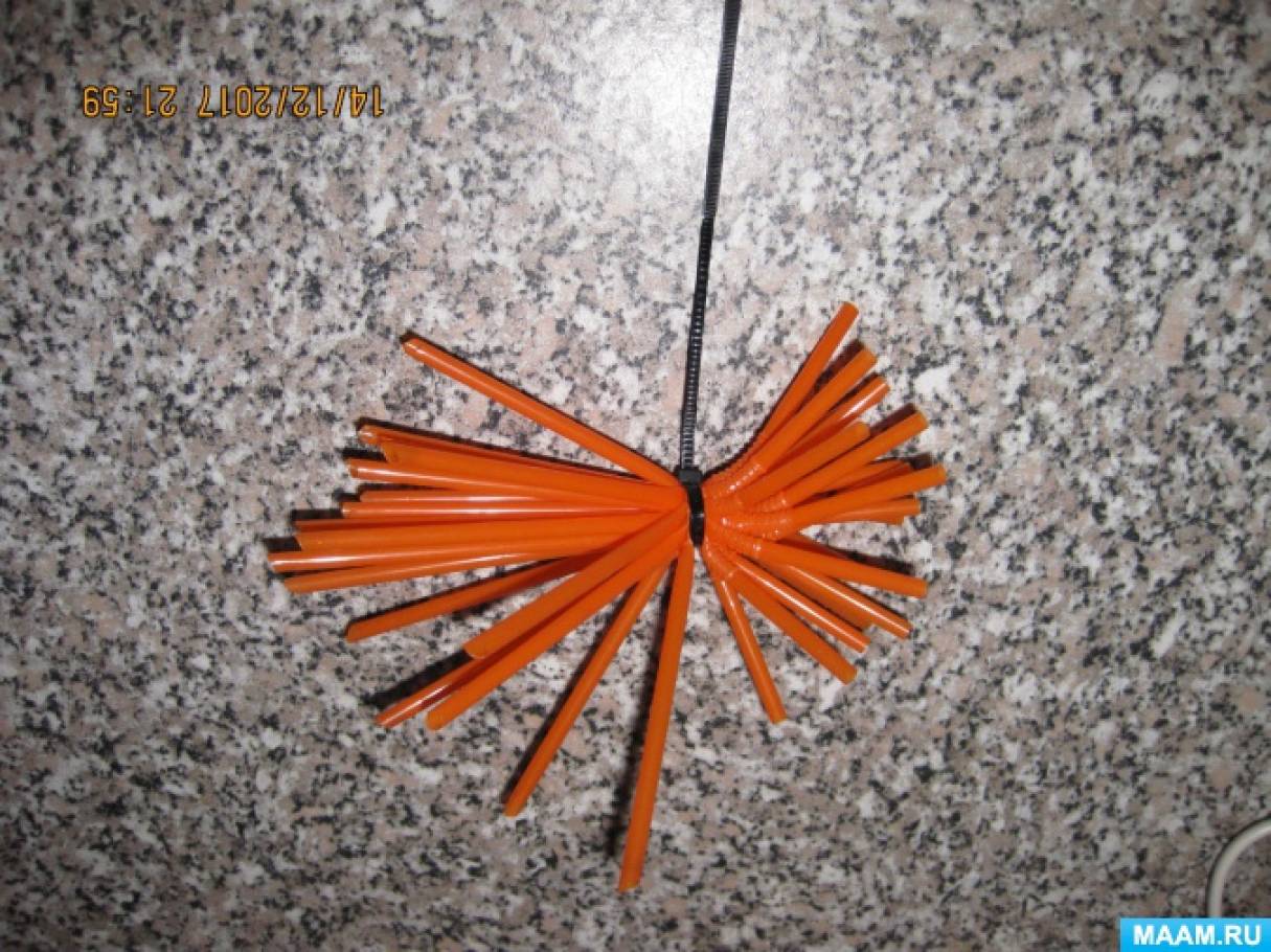 Поделки из трубочек