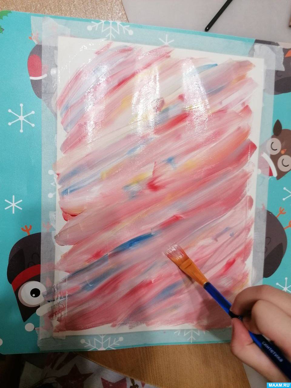 Рисуем гуашью с детьми