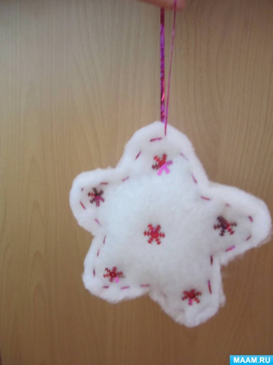 поделки из синтепона на новый год