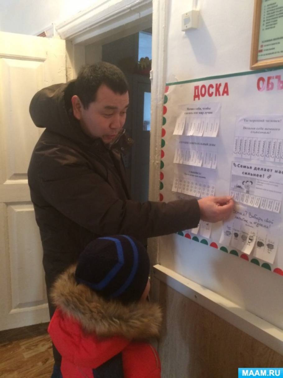 Заряженная позитивом акция для педагогов и родителей «Доска объявлений ...