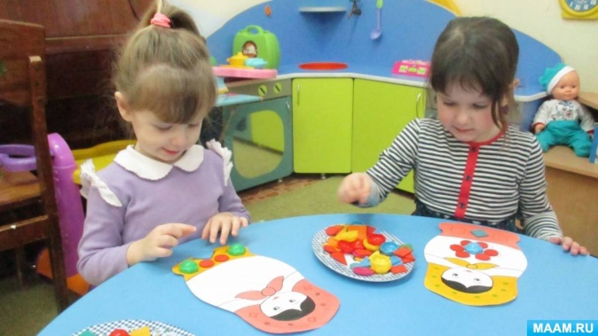 Развитие мышления ребенка в игре матрешка