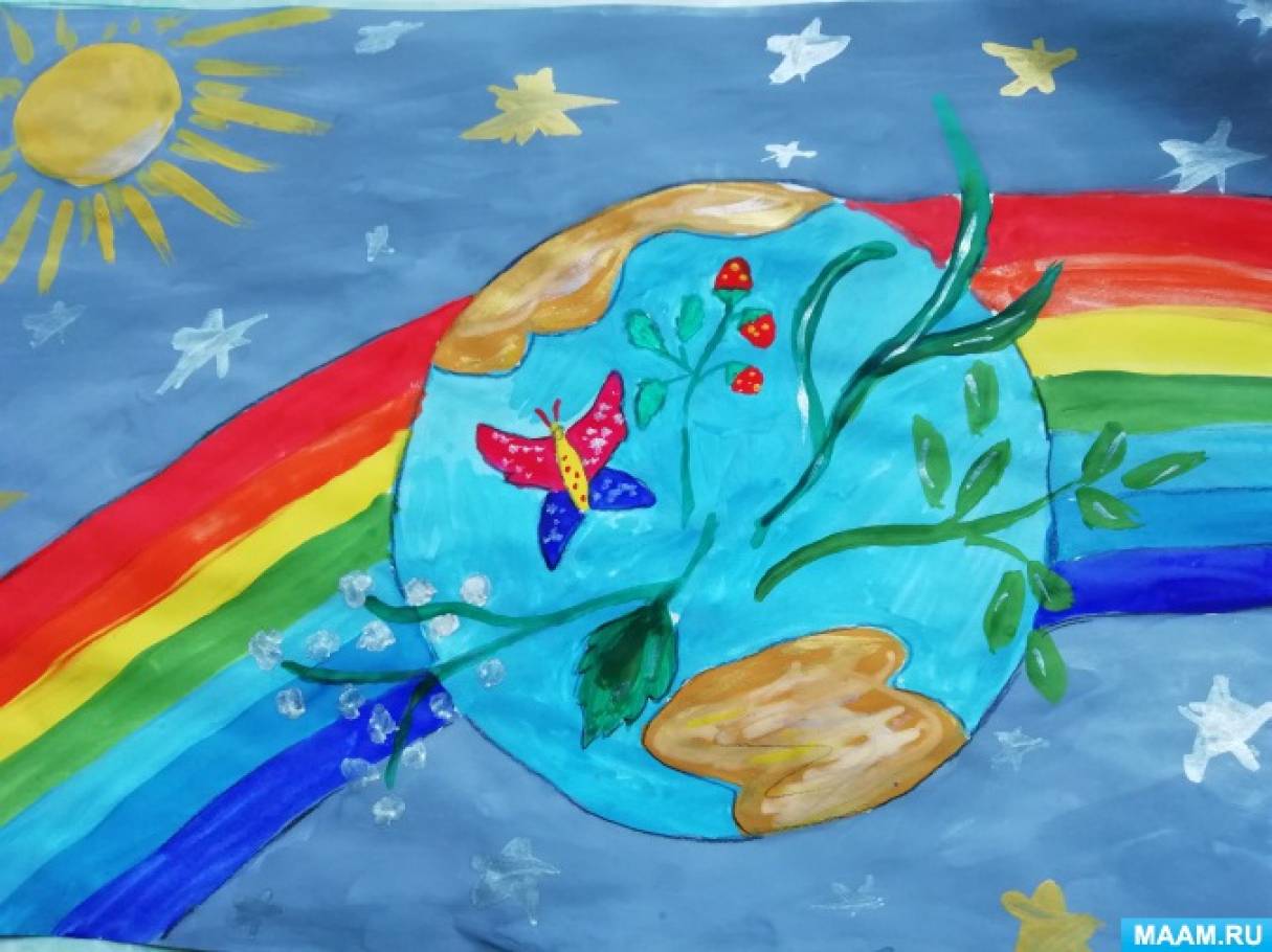 Рисование день земли старшая группа. Рисунок на тему Цвети земля. Рисование в старшей группе на тему земля. Рисунок на тему Цветущая Планета. Рисование с детьми на тему Планета земля.