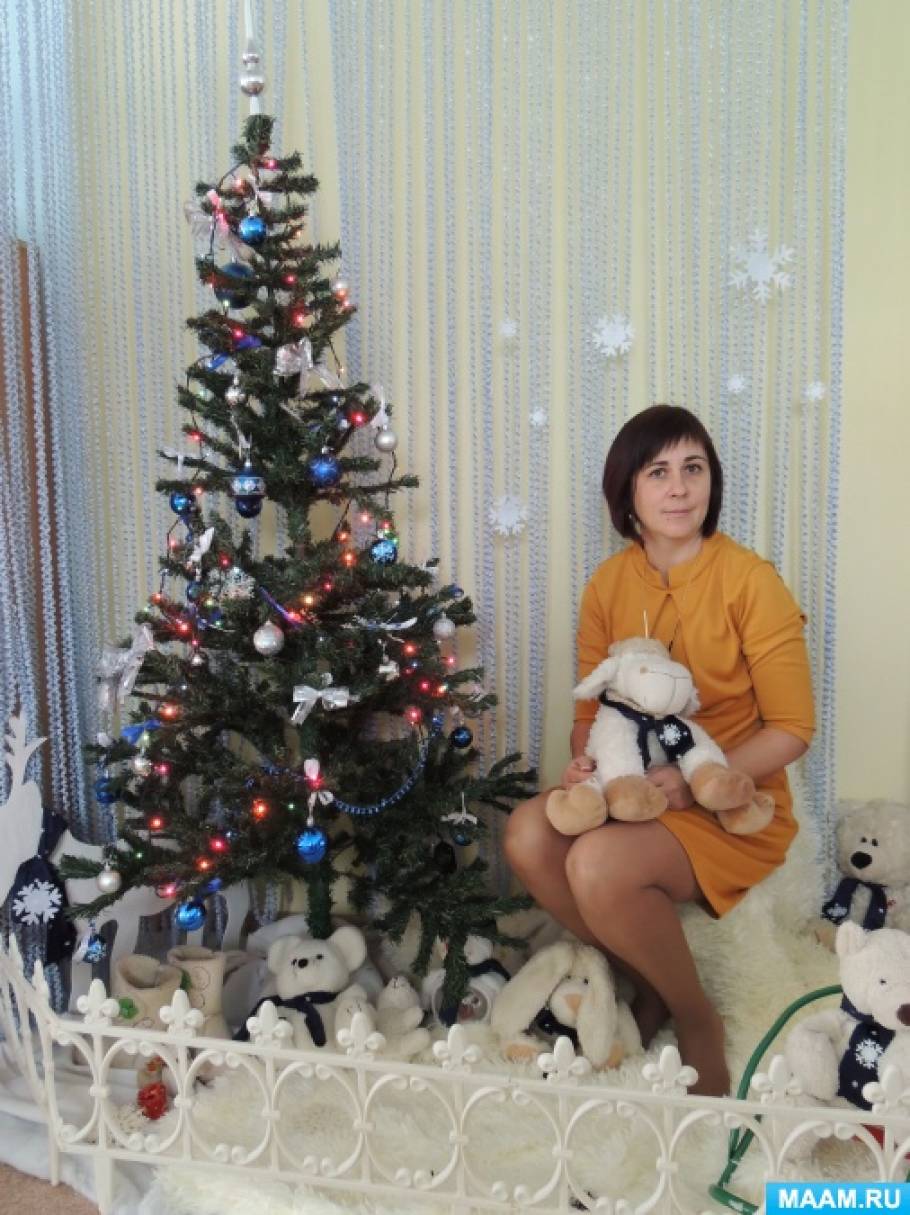 Украшение группы к Новому году Фото Украшение группы к Новому году