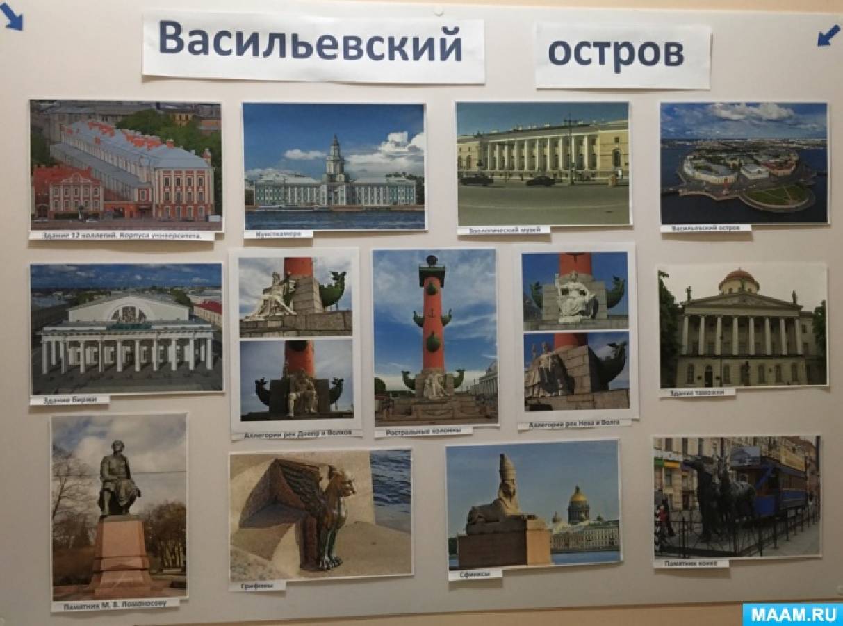 Проект по петербурговедению в старшей группе