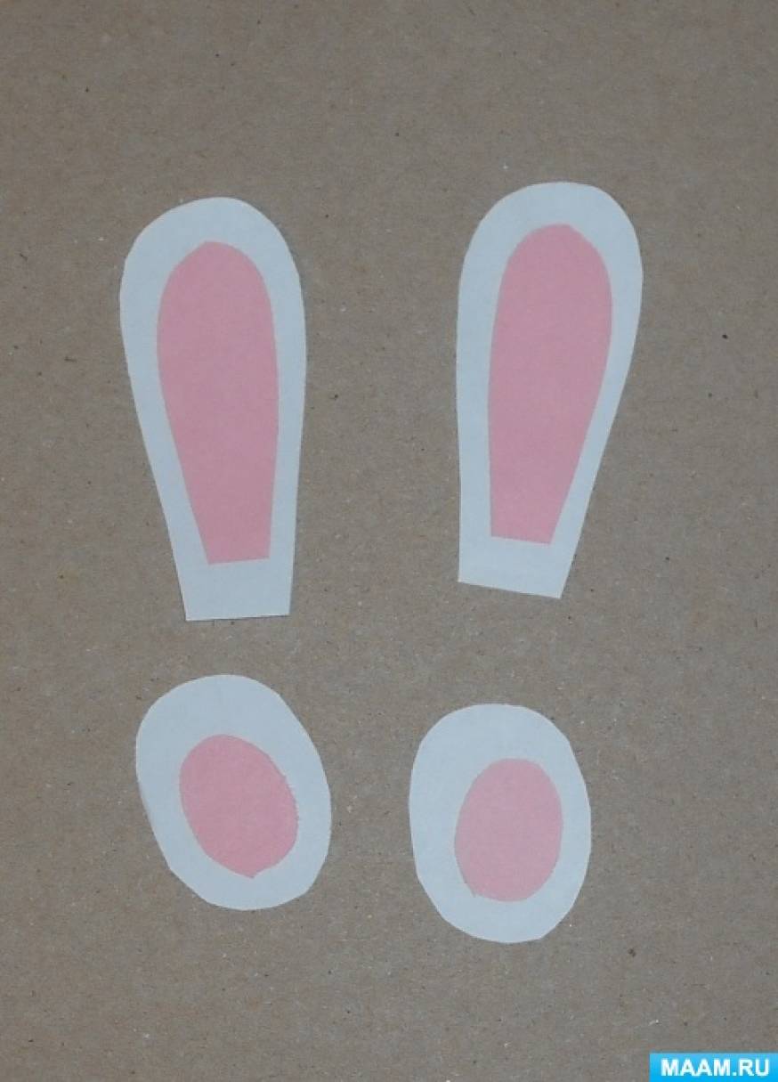 Фото №5 Публикация Мастер класс по конструированию из бумаги Зайчик размещена в разделах Заяц зайчики