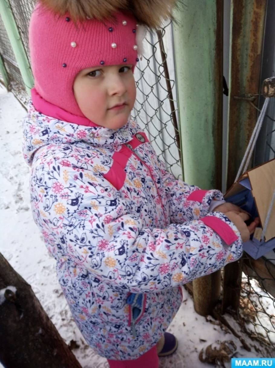 Смотреть фотографию №10 Фото №10 и подвижными играми раскрашивали делились с родителями впечатлениями от наблюдений за снегирями синицами воробьями