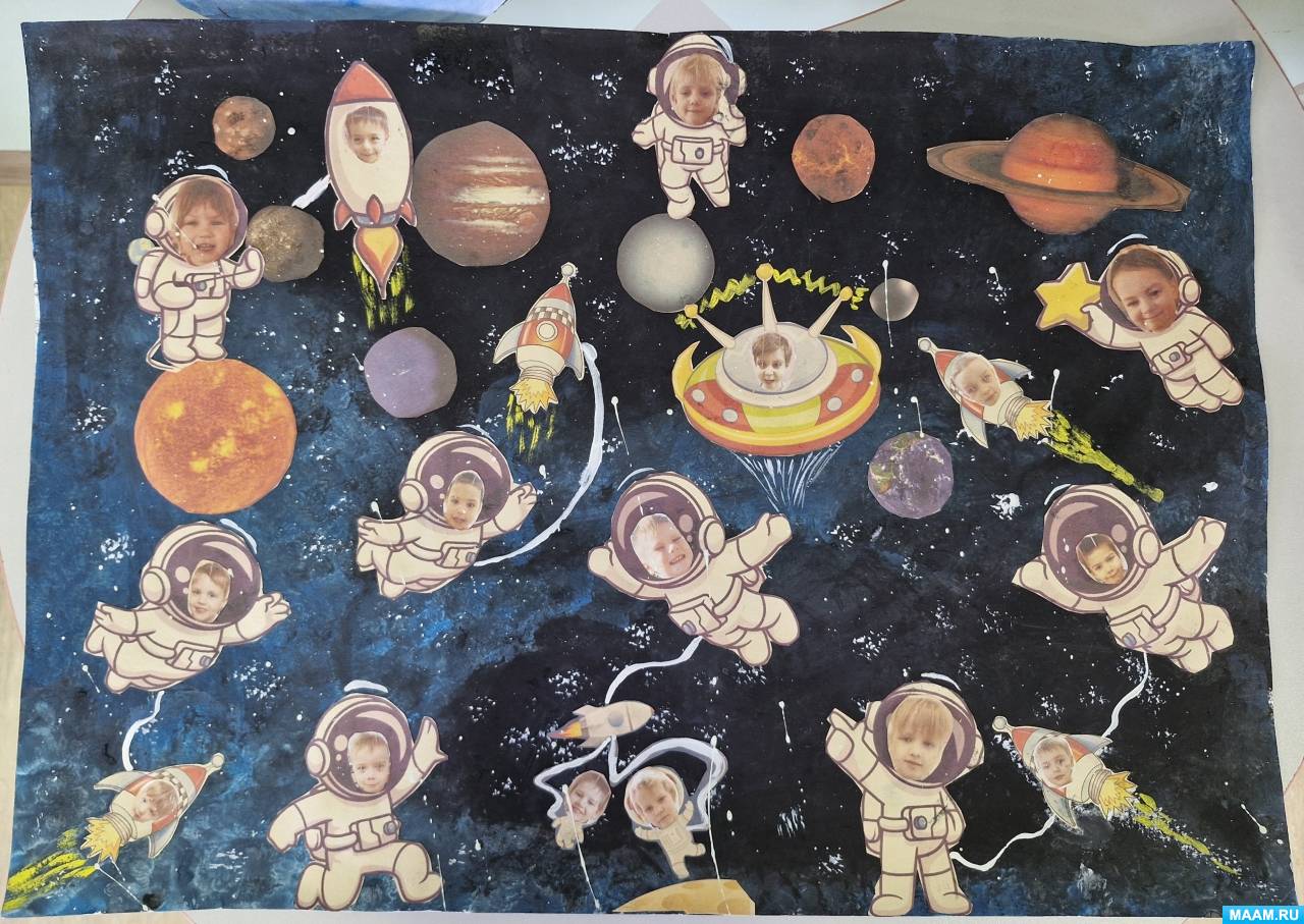 Фотоотчет о творческих работах «Космос глазами детей» (8 фото ...