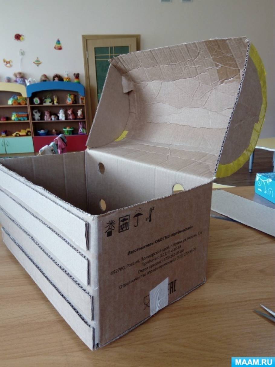 Коробка из картона своими руками ( фото) - легкие схемы и шаблоны для начинающих