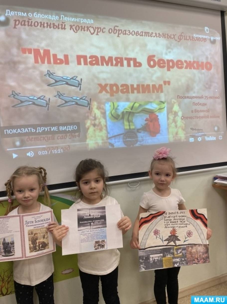 День снятия блокады Ленинграда. Фотоотчет (3 фото). Воспитателям детских  садов, школьным учителям и педагогам - Маам.ру
