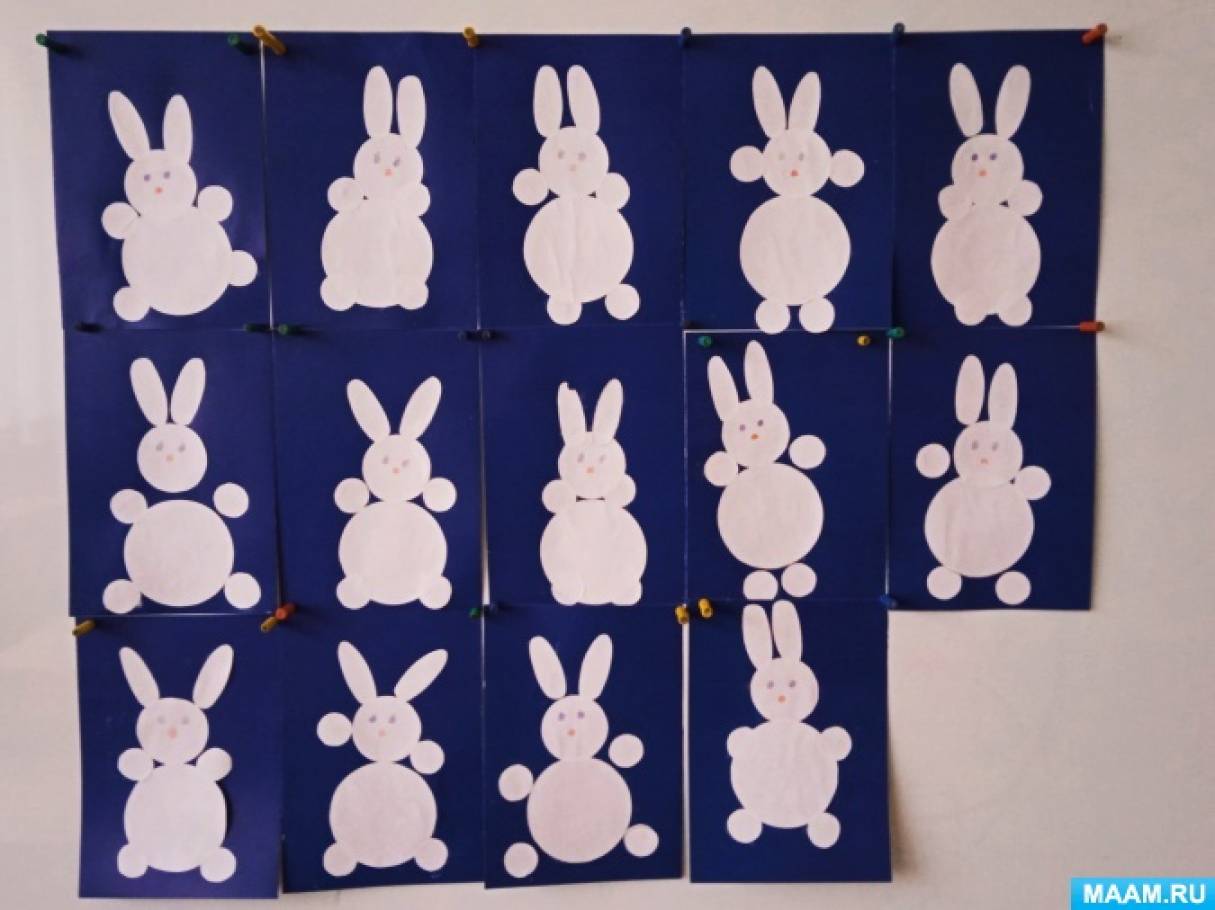 аппликация заяц колдина вторая младшая группа. аппликация зайчик в младшей группе. аппликация зайчик 2 младшая группа. аппликация заяц средняя группа. аппликация зайчик в средней группе.