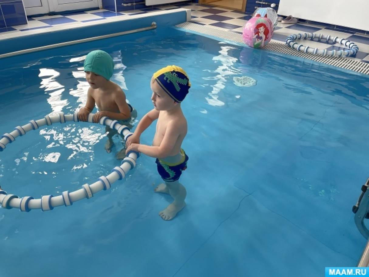 Проект «Адаптация детей в бассейне»