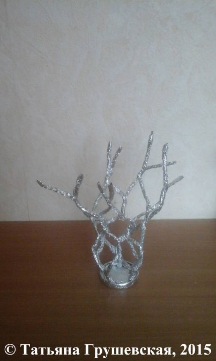 Новогодние Украшения Из Фольги Фото