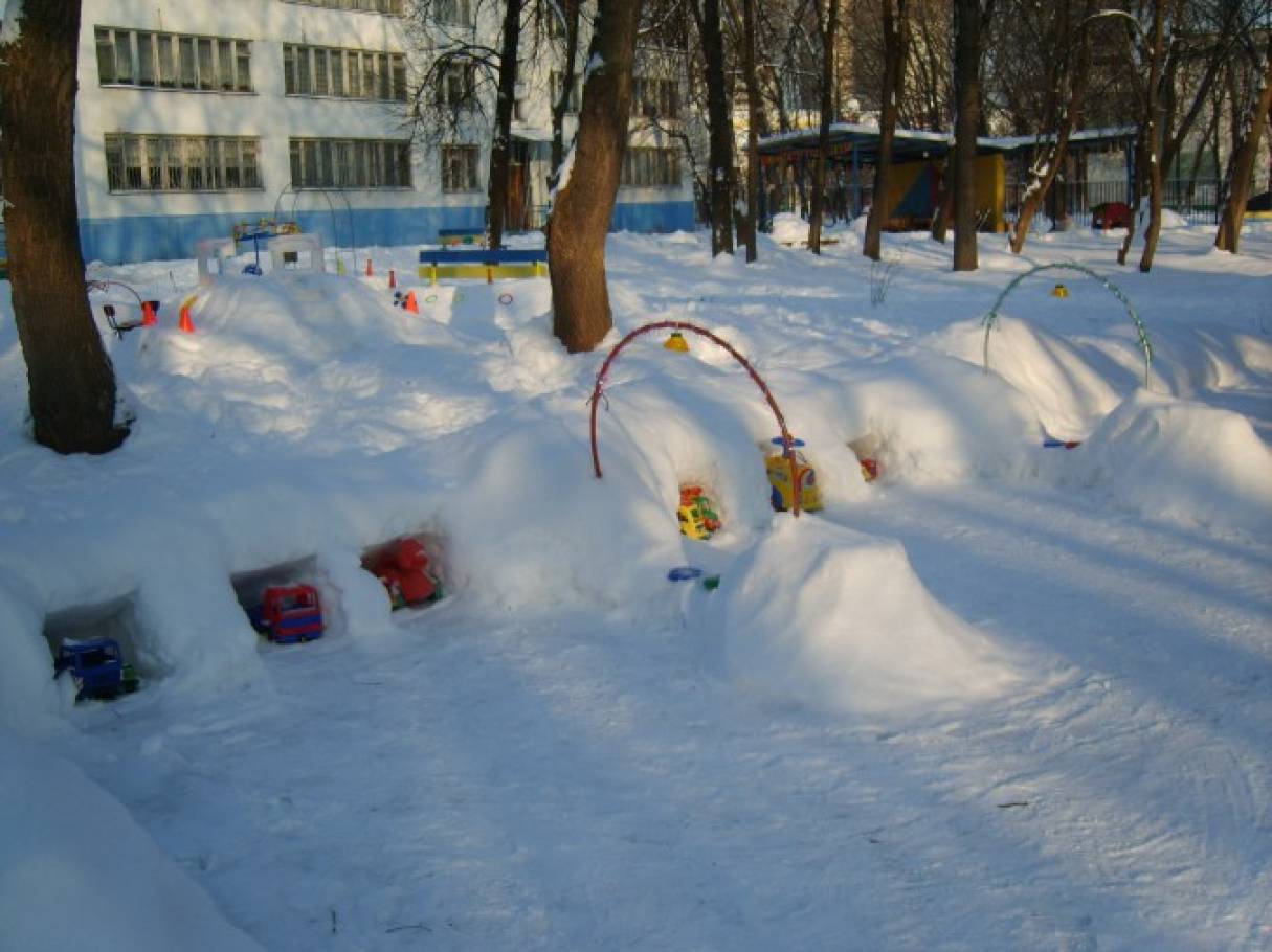 Фото Детского Сада Зимой