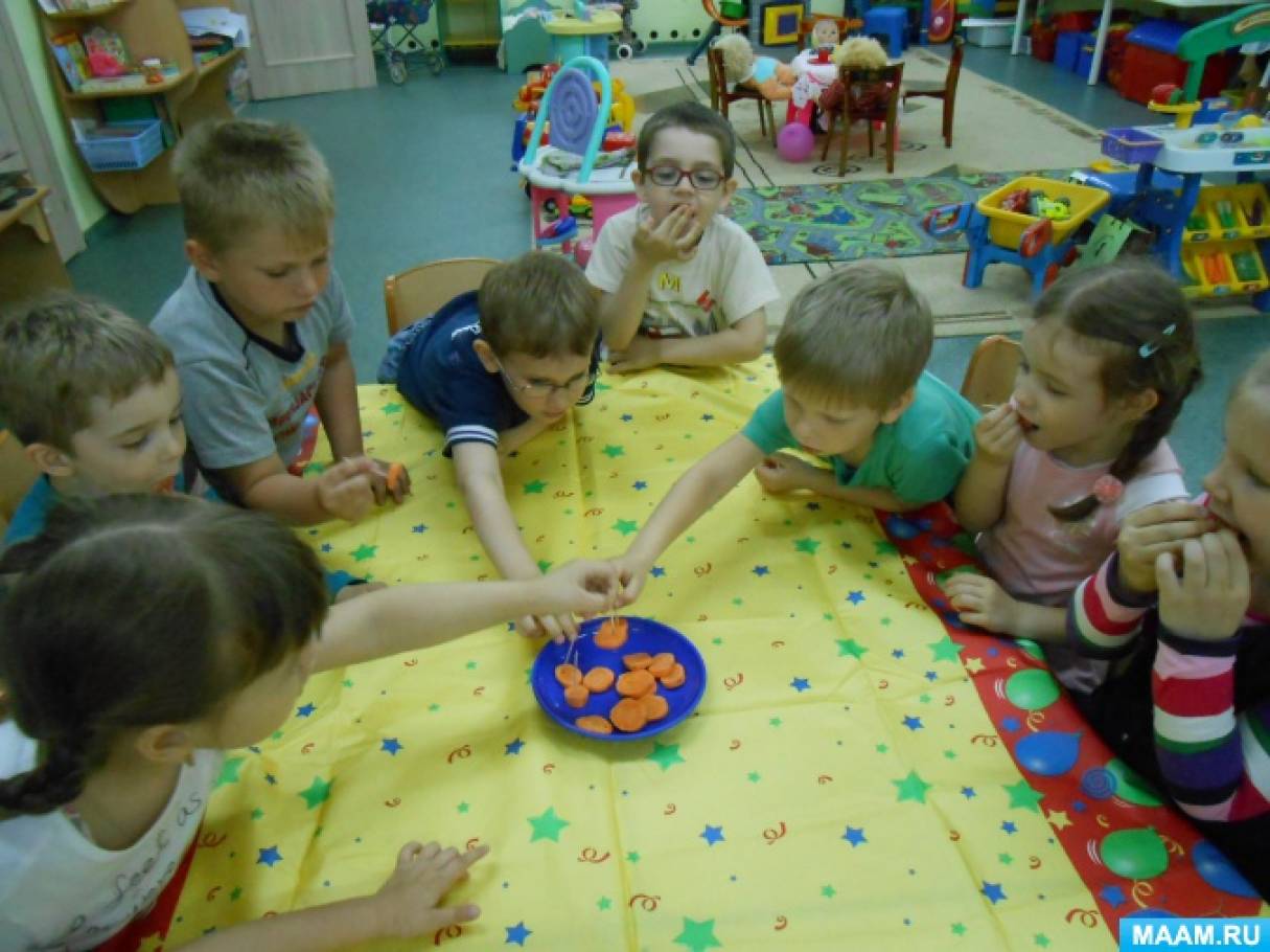 Foto č. 4 Výuková publikace Zelenina Poznámky OOD v OO Poznávání ve střední věkové skupině je zveřejněno v sekcích Poznámky k hodinám