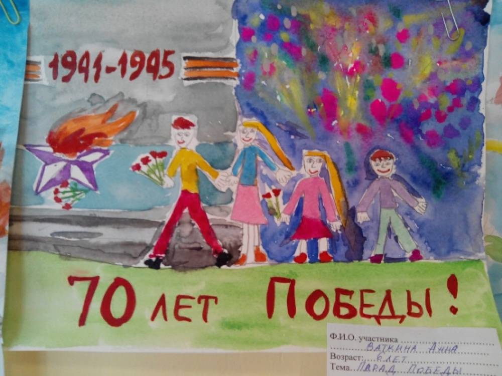 Конкурс рисунков отчет