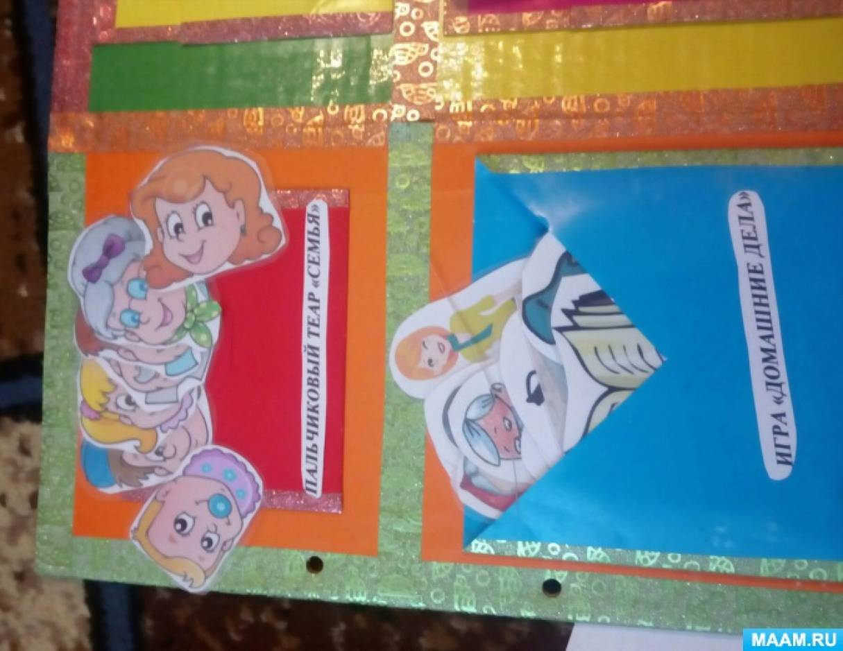 Лэпбук моя семья картинки