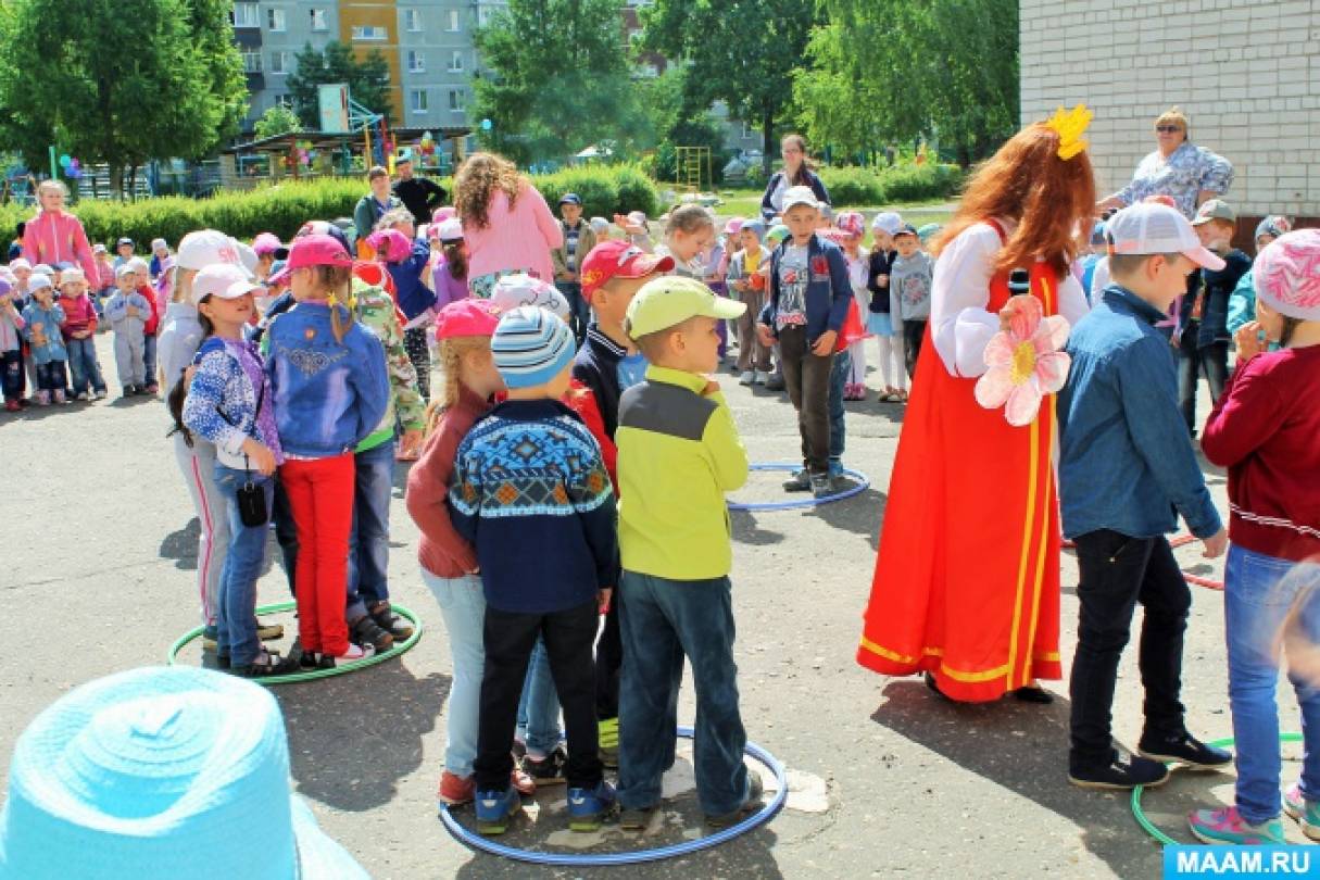 Праздник для детей сценарий на улице