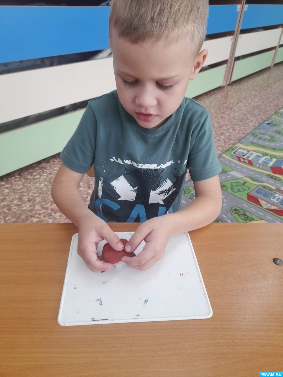 Конспект занятия по лепке «Мухомор» в средней группе (5 фото ...