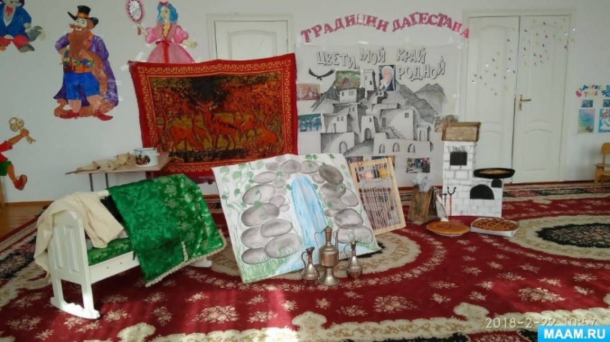 План-конспект открытого занятия «Традиции Дагестана»